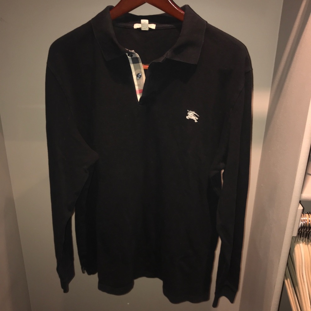 Burberry Brit Classic Men’s Long Sleeve Polo XXL
